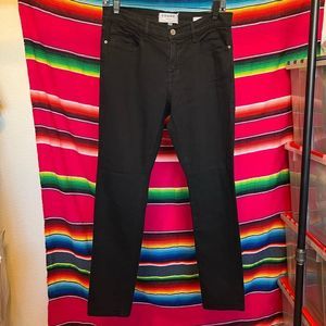 Frame Le Garcon Stretch Black Midrise Cropped Denim Jeans Size 28